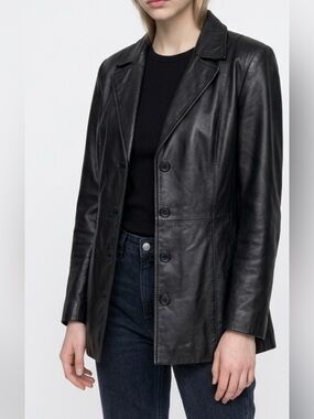 SALE  3️⃣for 1️⃣ Vintage leather coat authentic 70s leather jacket